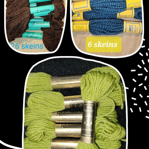 Heavy Embroidery Wool - See Description for details - Picture 1 of 7
